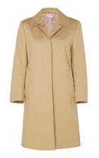 Thom Browne Bal Collar Narrow Shoulder Cotton Coat