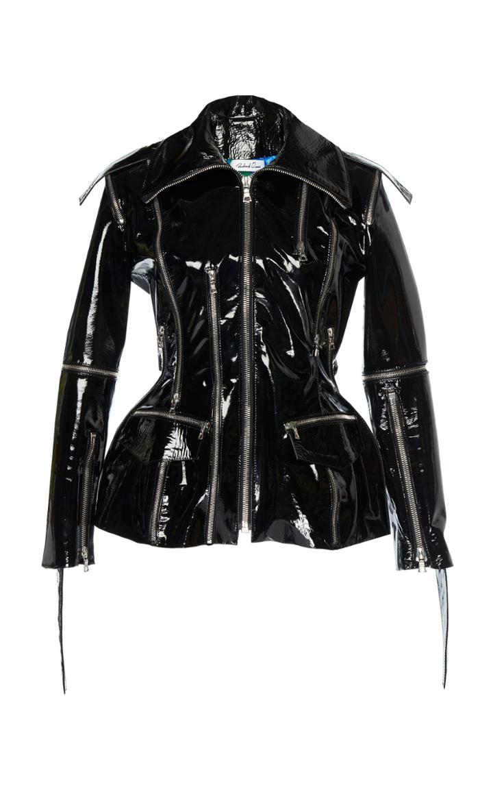 Richard Quinn Leather Jacket