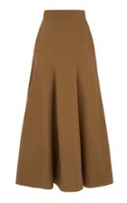 Three Graces London Aria Cotton Maxi Skirt