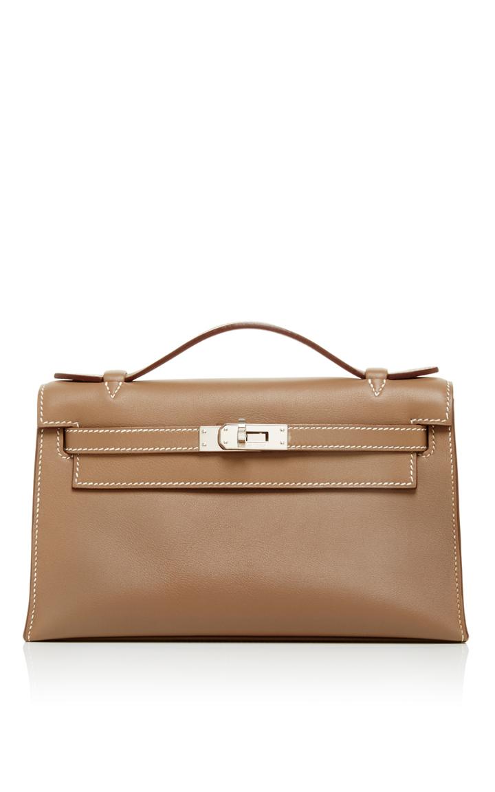 Heritage Auctions Special Collection Herms Small Etoupe Swift Kelly Pochette