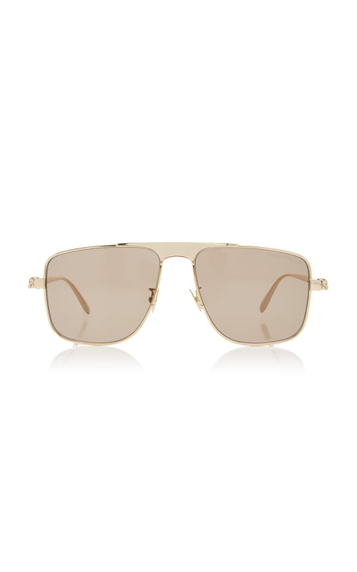 Moda Operandi Alexander Mcqueen Sunglasses Aviator-style Metal Sunglasses