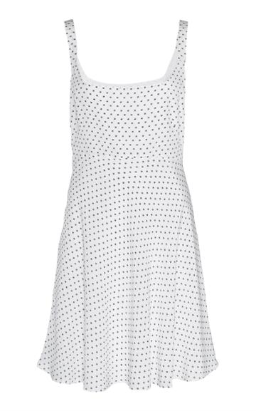 Courrges Printed Silk Dress