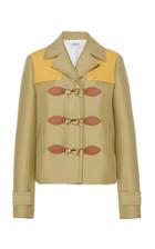 Moda Operandi Lanvin Tri-tone Wool-silk Blend Jacket Size: 36