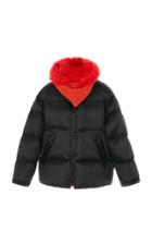 Yves Salomon Paris Shearling-trimmed Quilted Shell Hooded Puffer Coat