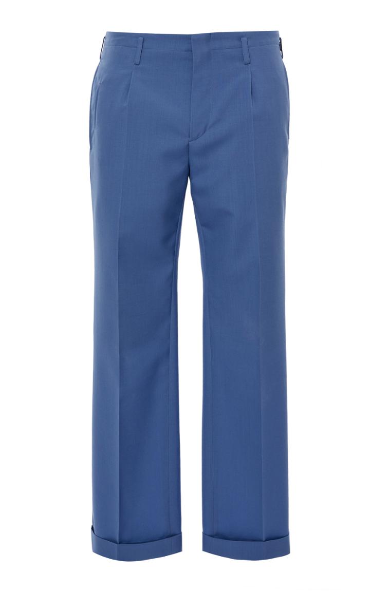 Givenchy Cropped Virgin Wool Trousers