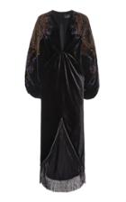 Moda Operandi Etro Embroidered Velvet Dress