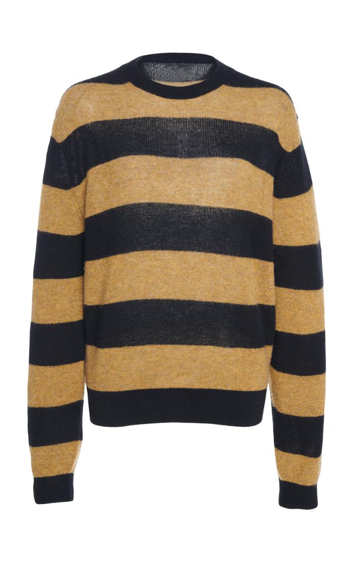 Khaite Viola Striped Wool Sweater