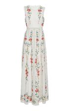 Zimmermann Laelia Cross Stitch Maxi Dress
