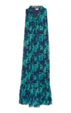 Lanvin Water Lily Tiered Dress