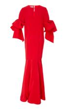 Leal Daccarett Camarones Silk Peplum Caftan