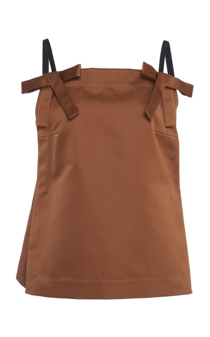 N 21 N&deg;21 Cezarina Bow-detailed Sleeveless Blouse