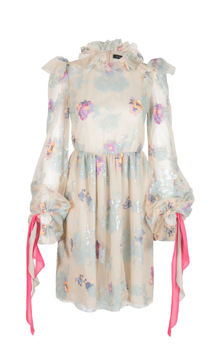 Lana Mueller Marini Frilled Mini Dress