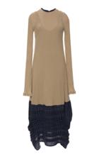 Loewe Checks Cotton-blend Knit Dress