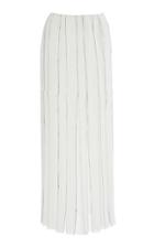 Gabriela Hearst Mire Silk Pliss Maxi Skirt