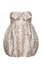 Alexandre Vauthier Strapless Jacquard Mini Dress