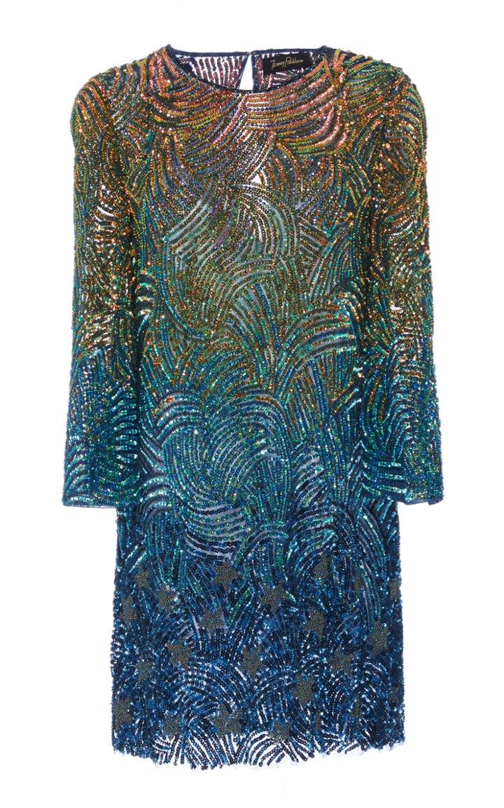 Jenny Packham Rigel Star Sequin Tunic