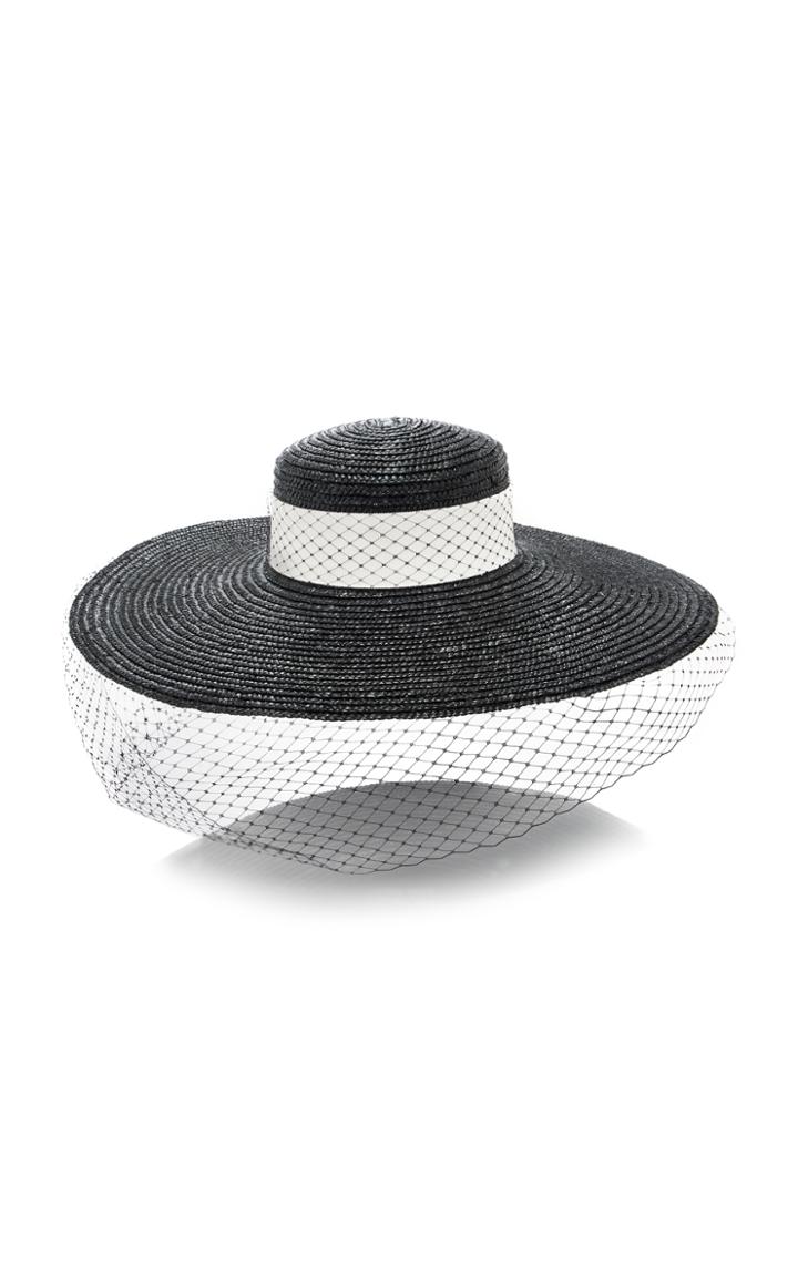 Eugenia Kim Ingrid Straw Boater Hat