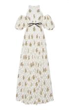 Moda Operandi Giambattista Valli Embellished Cold-shoulder Maxi Dress Size: 40