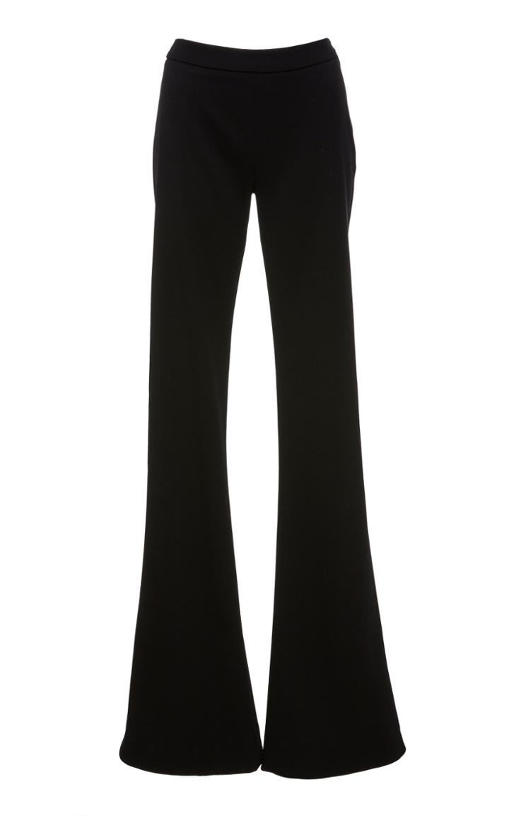 Jeffrey Dodd Flared Wool Twill Donna Pant