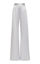 Brandon Maxwell High-rise Wide-leg Silk Pants