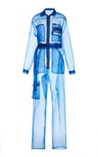 Givenchy Transparent Multipockets Workwear Jumpsuit
