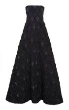 J. Mendel Fringed Jacquard Gown