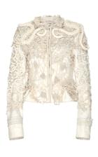 Roberto Cavalli Military Inspired Gold Jacket