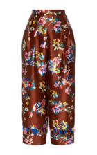 Delpozo Straight Printed Pants