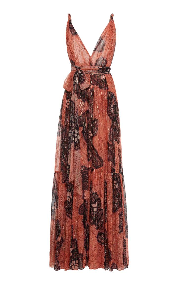 Ulla Johnson Kemala Printed Silk Dress