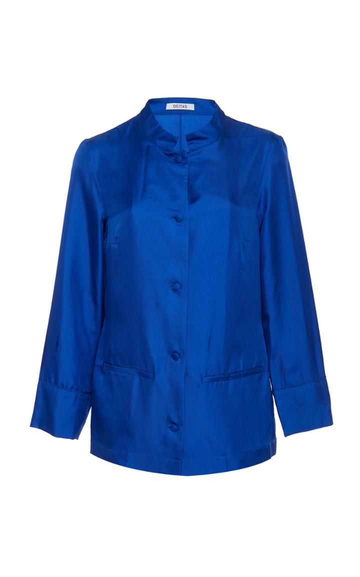 Deitas China Silk Collared Jacket