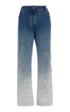 Off-white C/o Virgil Abloh Bleached Baggy Jeans