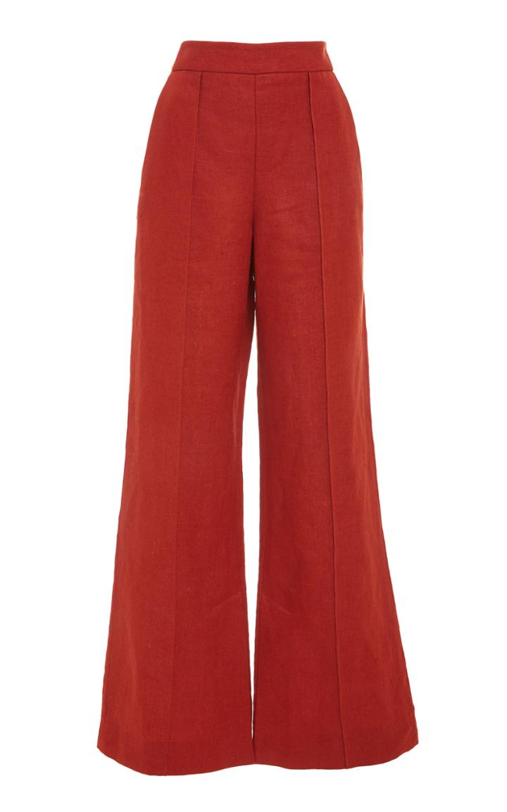 Arias Linen Flare Pant