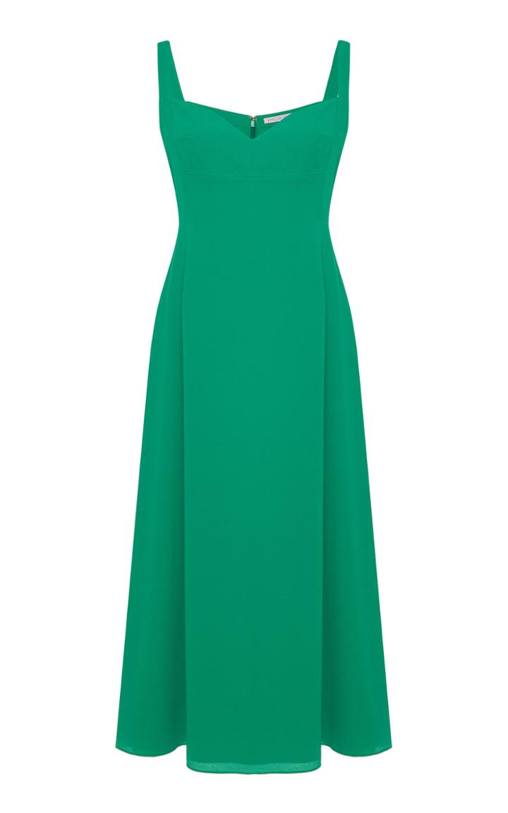 Emilia Wickstead Myrana Midi Sleeveless Dress