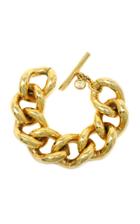 Moda Operandi Ben-amun 24k Gold-plated Big Chain Link Bracelet