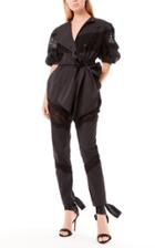 Moda Operandi Zuhair Murad Lace Detail Cotton-blend Jumpsuit
