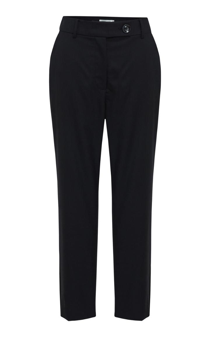 Moda Operandi Anna Quan Hudson Wool Cropped Tapered Pants