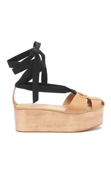 Moda Operandi Ulla Johnson Mako Leather Platforms