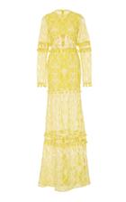 Alexis Thora Tassel Lace Gown
