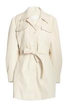 Moda Operandi Low Classic Belted Leather Long Shirt