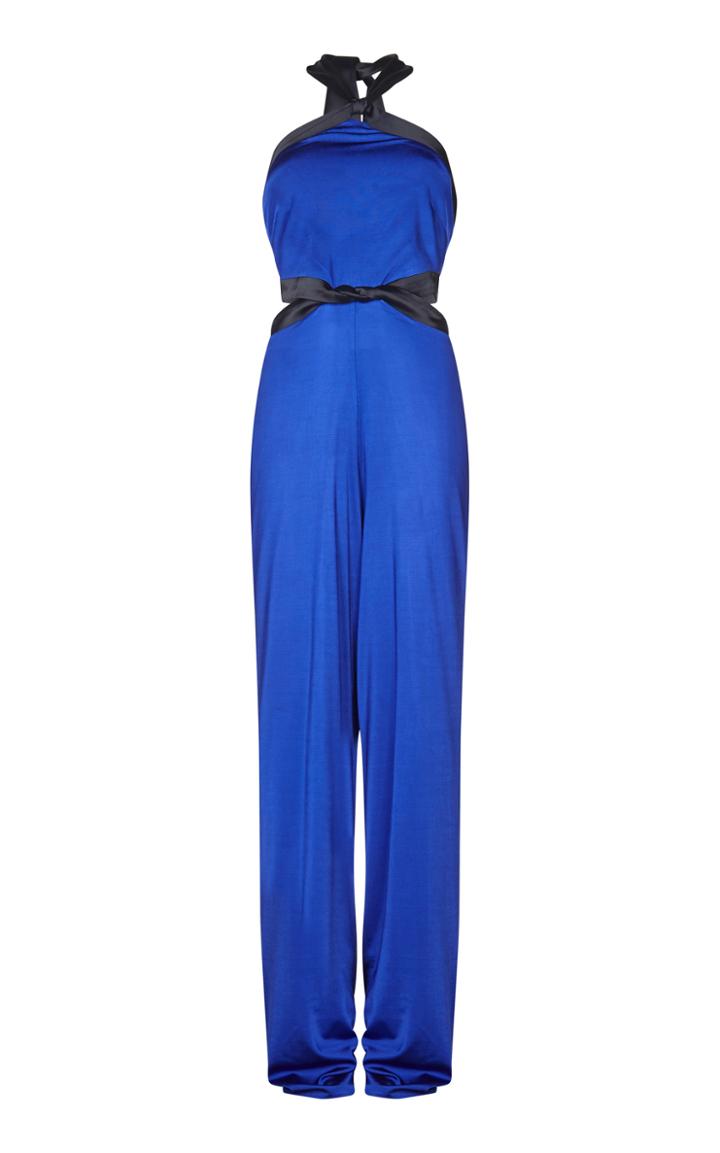 Safiyaa Miala Halter Jumpsuit