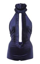 Adriana Degreas Cavaliere Ruffle-trimmed Velvet One-piece Swimsuit