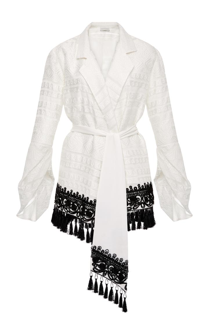 Sachin & Babi Tram Belted Long Blazer