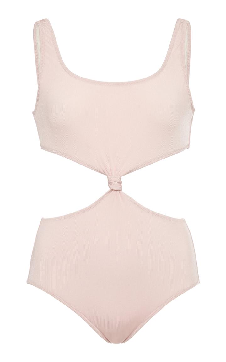 Solid & Striped Bailey Knotted Cutout Swimsuit Size: Xs