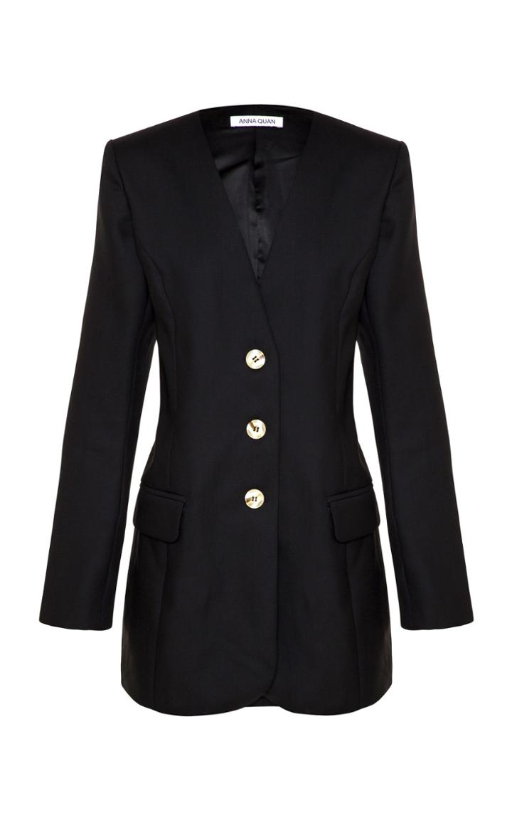 Moda Operandi Anna Quan Peyton Wool Jacket Size: 10