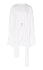 Jw Anderson Polka Dot Pleated Fil Coupe Shirt