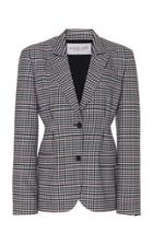 Moda Operandi Michael Kors Collection Houndstooth-checkered Wool-blend Blazer Size: