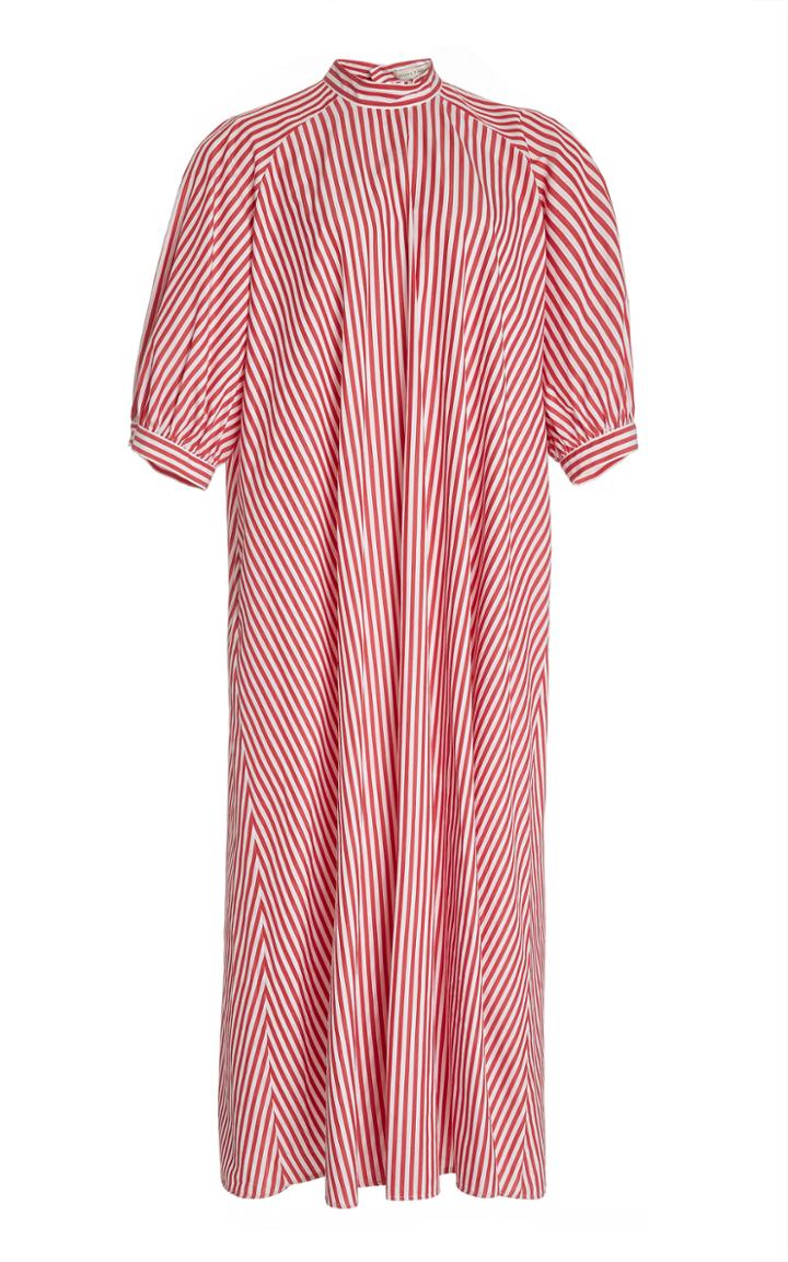 Moda Operandi Hanna Fiedler Alfonso Striped Cotton Dress