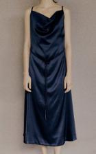 Moda Operandi Low Classic Cowl-neck Satin Midi Dress