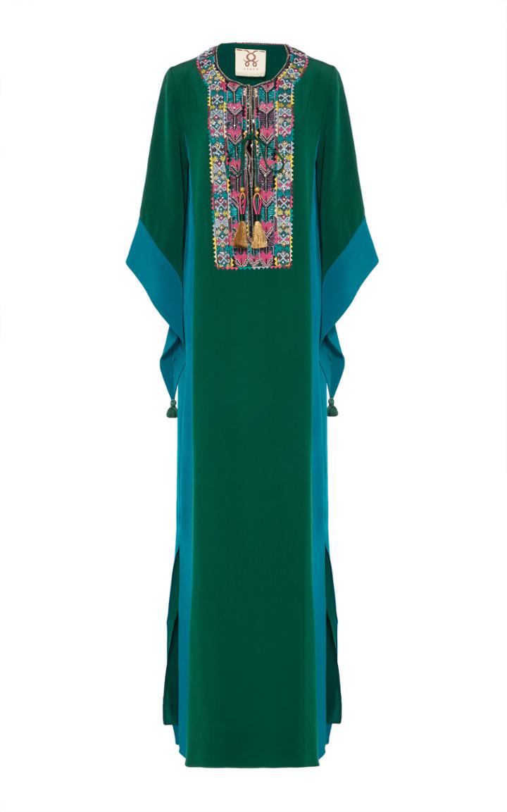 Figue Embroidered Noona Gown