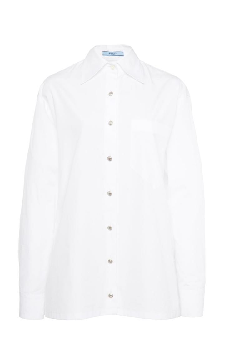 Prada Classic Button-down Cotton Shirt
